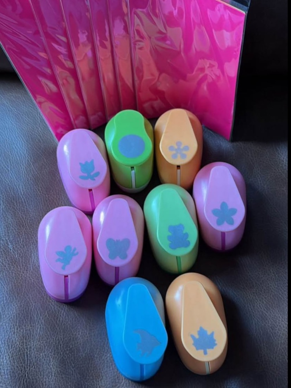 9pc Shape Paper Craft Hole Punch Set